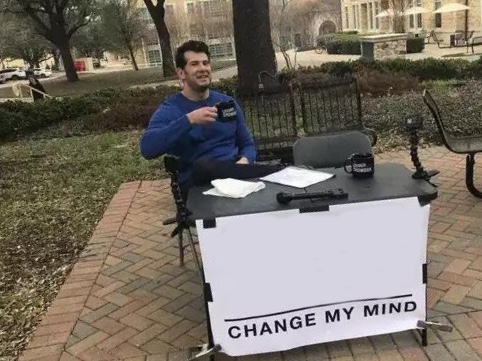 Change My Mind meme about MatchaBar