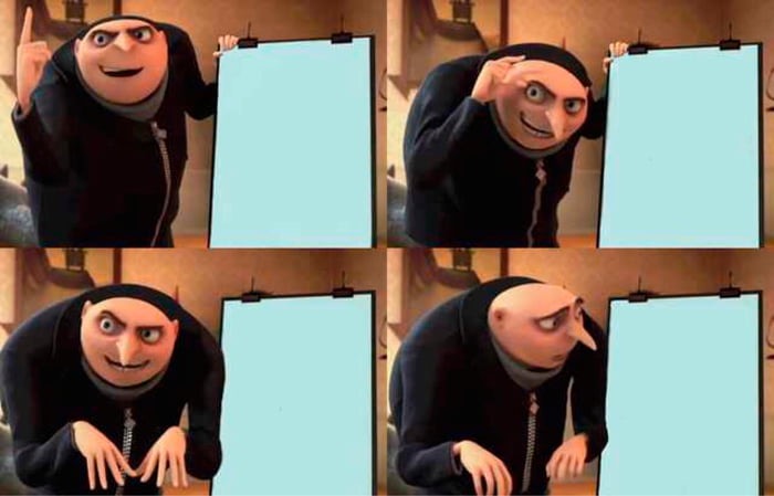 Gru's Plan meme about MatchaBar